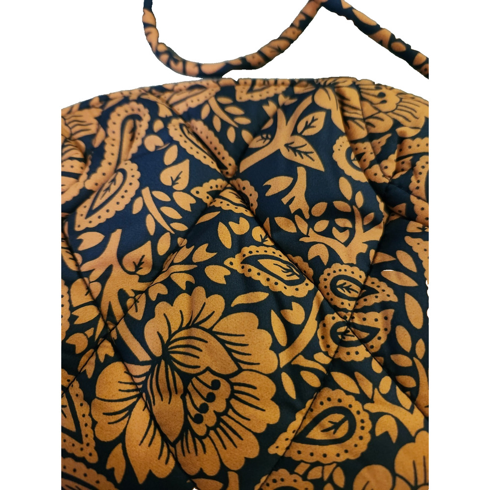 Vera Bradley Blake Utility Crossbody Lotus Montage Roasted Pecan Featherweight - Picture 2 of 5